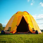 inflatable tent