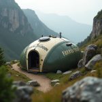  Inflatable Hot Tent Cabin