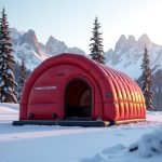 inflatable camping tent