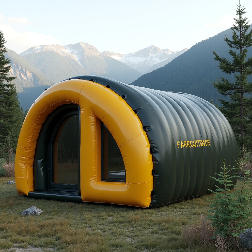 inflatable tent poles
