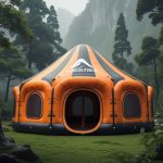 inflatable tent for camping