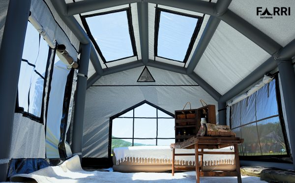 inflatable tent