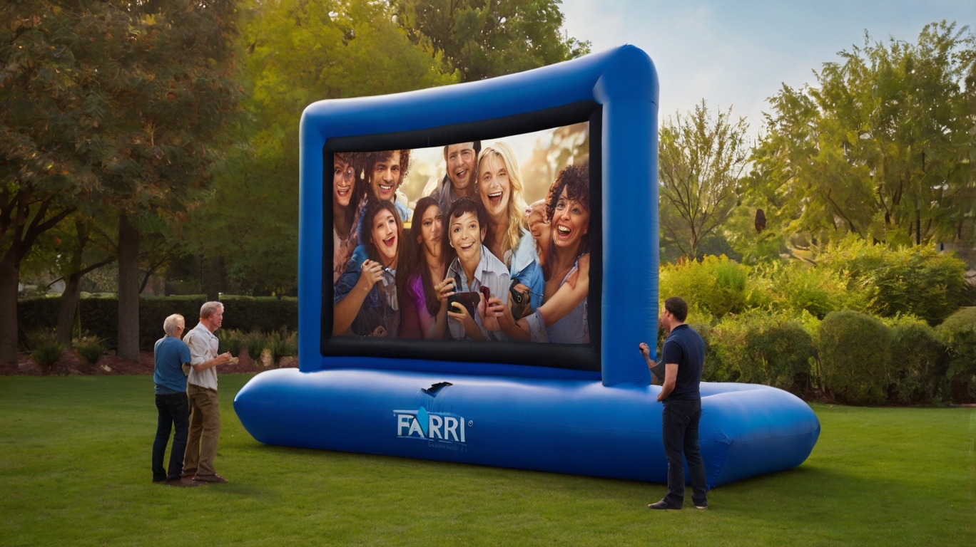 Portable Inflatable Cinema Screen