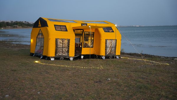 inflatable tent