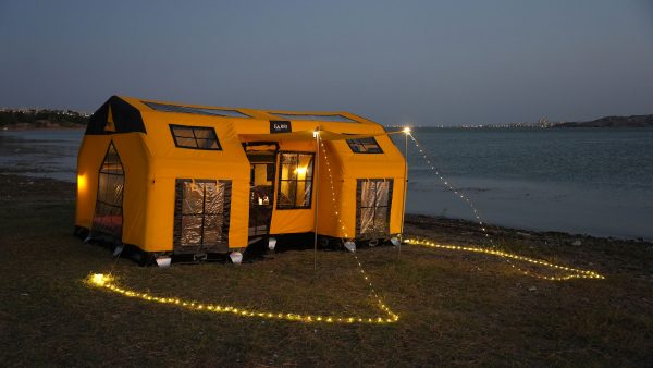 inflatable tent