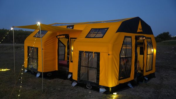 inflatable tent