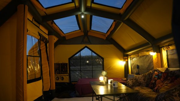 inflatable tent