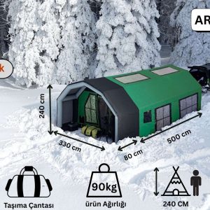 Farri Outdoor Arena FAMILY Inflatable Tent | Large Family Air Tent | 4-Season Camping Shelter
