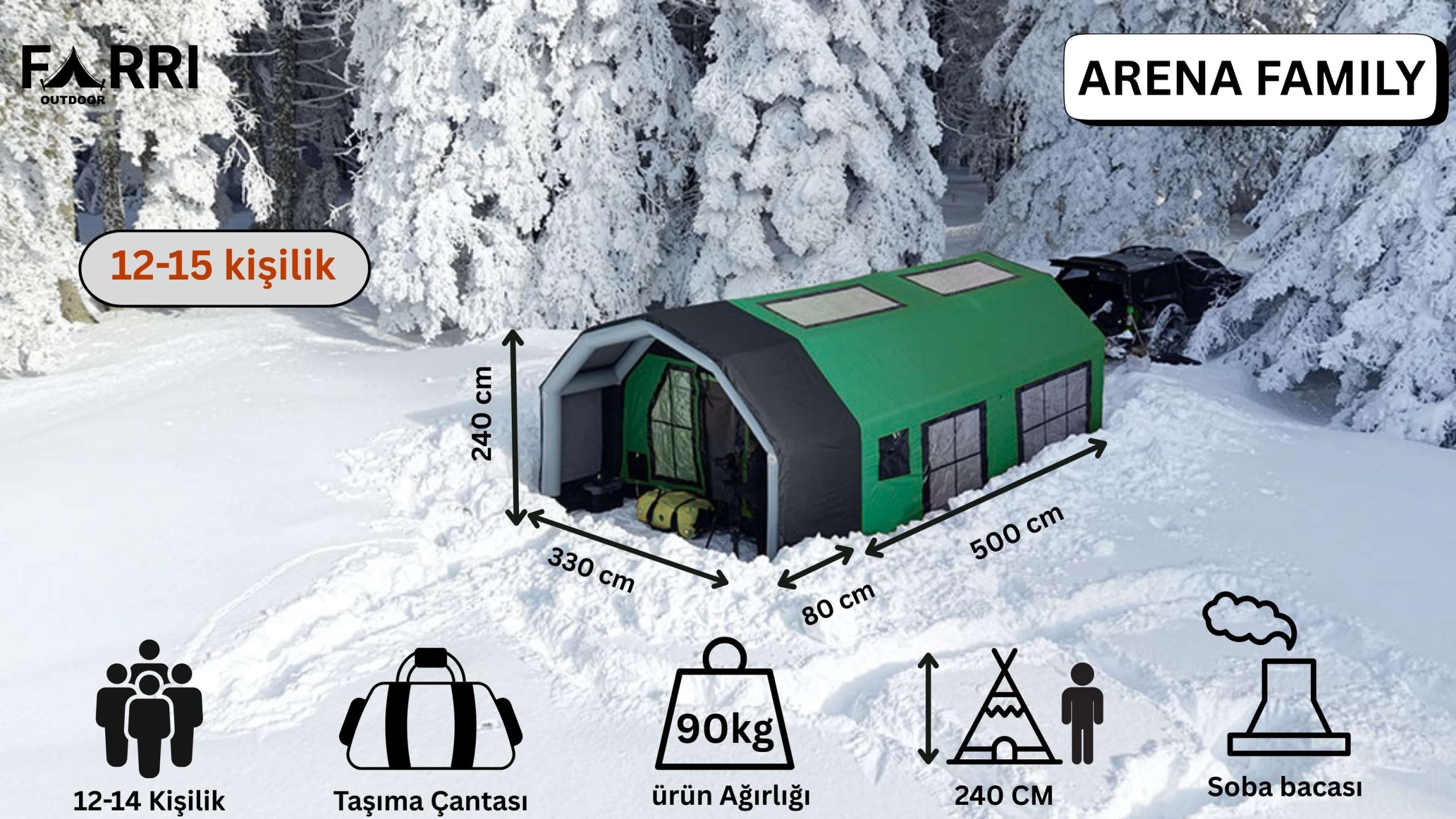 air tents ARENA FAMILY